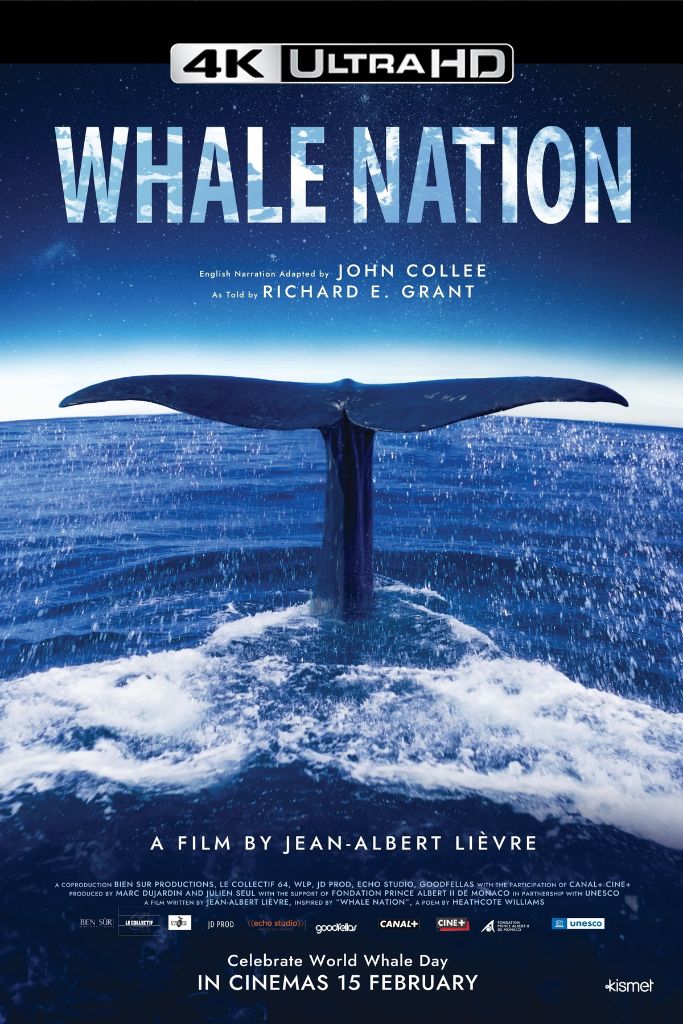 Une baleine à bosse s'est échouée sur un rivage isolé. Au cours de la lutte pour lui sauver la vie, nous découvrirons l'histoire de ces créatures extraordinaires, habitants des océans du monde.  Adaptation du roman, Whale Nation, d'Heathcote Williams.